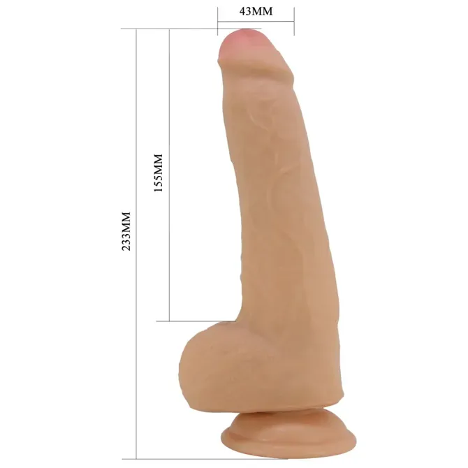 DILDO Pretty Love Draco Flesh 23,3 cm 6