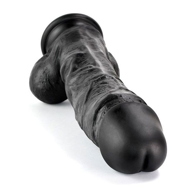 Dildo Push Monster, 26 cm, črn 6
