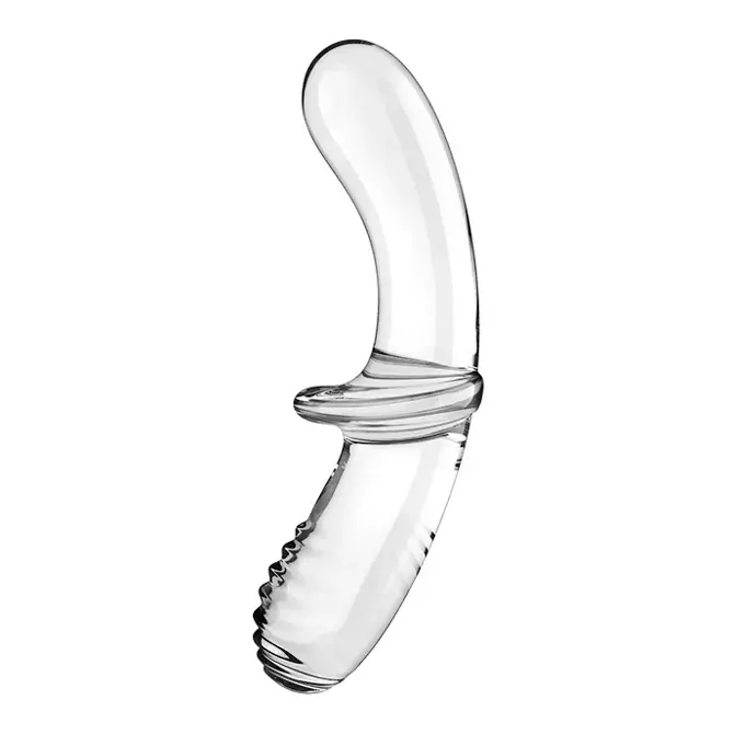 DildoSatisfyer Double Crystal Prozoren 3