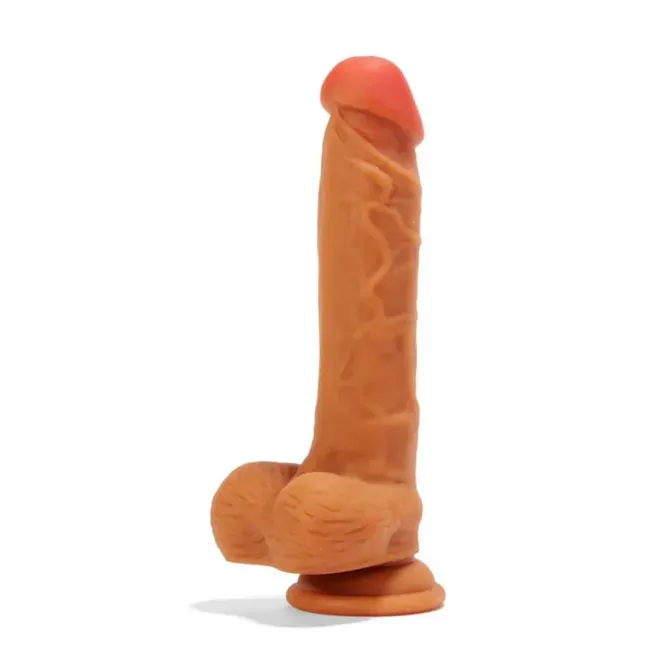 DILDO X-MEN Dual Layered Brown 8,4 4