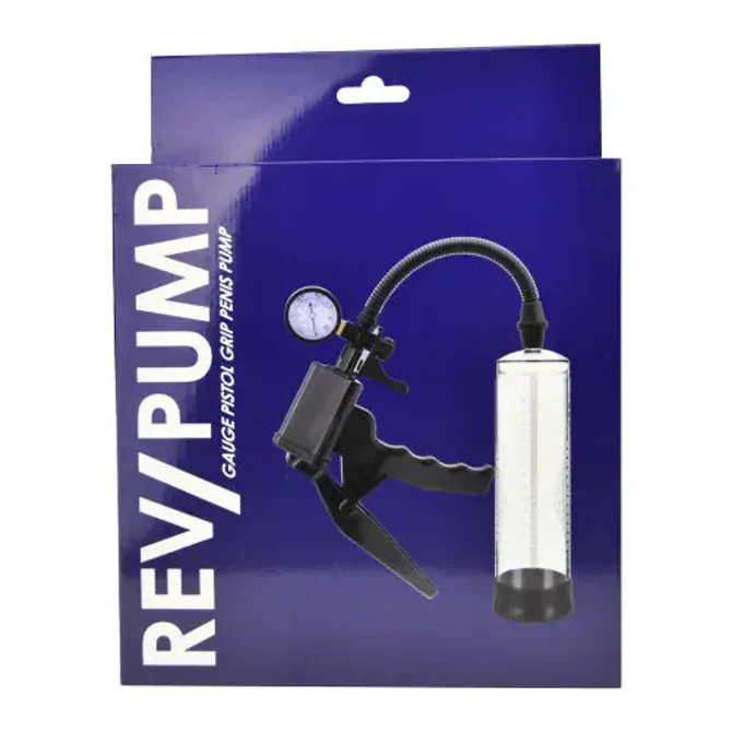 Erekcijska črpalka Rev-Pump Gauge Pistol Grip 6
