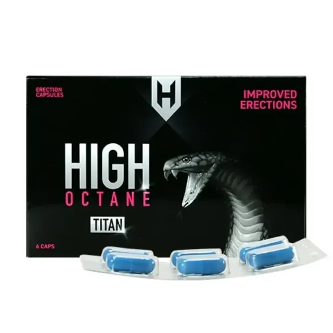 EREKCIJSKE TABLETE High Octane Titan 6/1 2