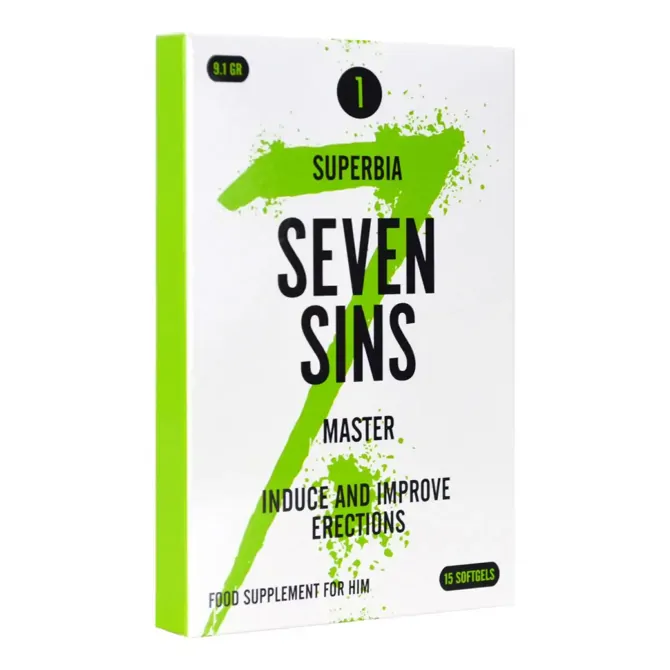 EREKCIJSKE TABLETE Morningstar Seven Sins Master 15/1 2