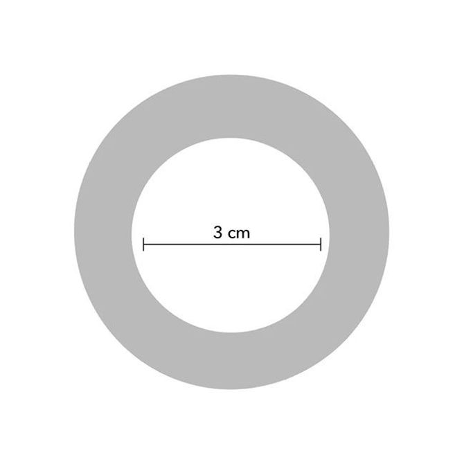 Erekcijski obroček Prolong Power C-ring, silikonski, premer 3 cm 6