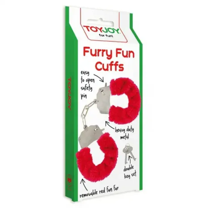 EROTIČNE LISICE Toy Joy Furry Fun Red 2