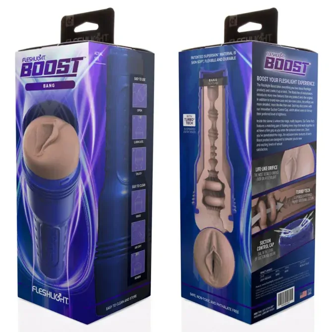Fleshlight Boost Bang Light Medium Flesh 6