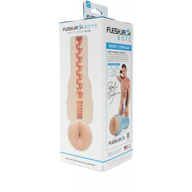 Masturbator Fleshlight Brent Corrigan, rebrasta notranjost 3