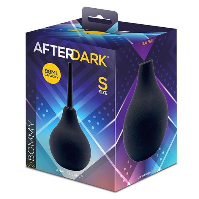 Klistirka Afterdark Bommy S, 89 ml, silikonska pumpica, analni tuš 4
