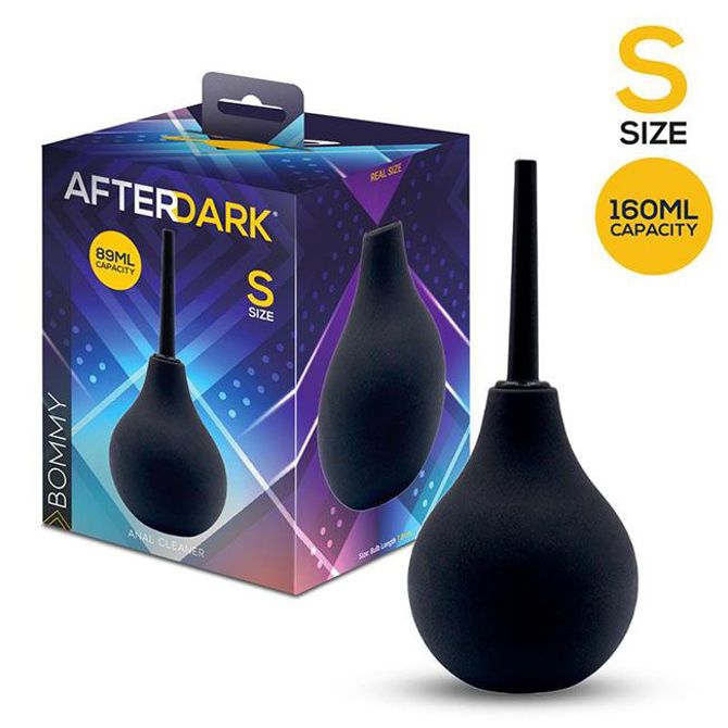 Klistirka Afterdark Bommy S, 89 ml, silikonska pumpica, analni tuš 5