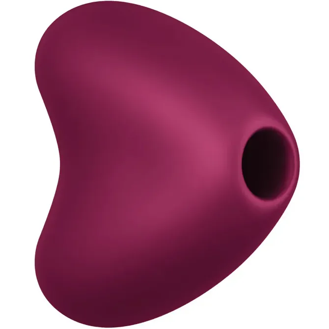 Klitoralni stimulator Fun Factory Libera Air Wine Red, air pulse tehnologija, 11 programov, USB-C polnjenje, vodoodporen IPX7 2