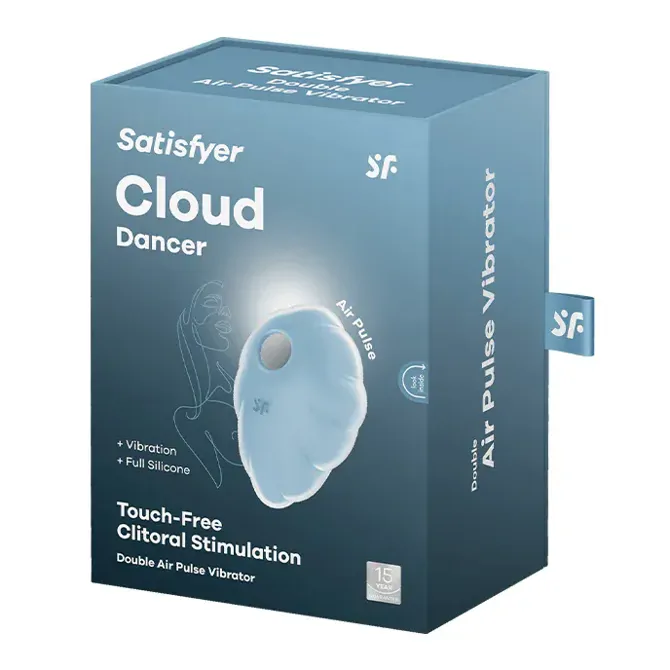 KLITORALNI STIMULATOR Satisfyer Cloud Dancer Blue 2