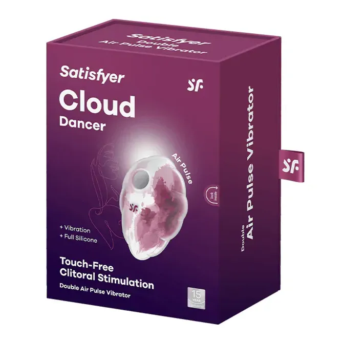 KLITORALNI STIMULATOR Satisfyer Cloud Dancer Red 2