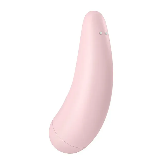 Klitoralni stimulator Satisfyer Curvy 2+, aplikacija, USB-polnjenje, svetlo roza 6