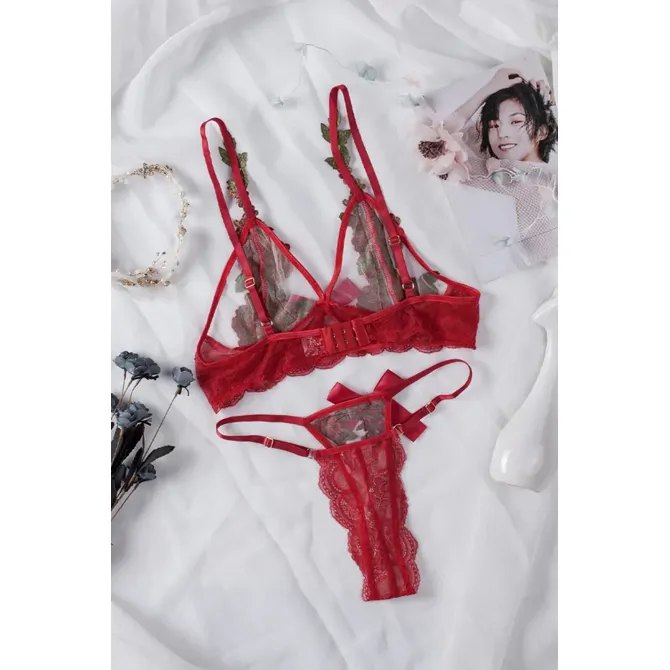 KOMPLET Adelle Red 6