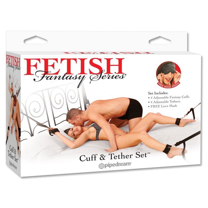 KOMPLET Fetish Fantasy Series Cuff & Tether Set 5