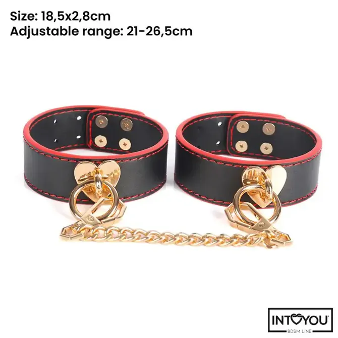 Komplet Intoyou BDSM Line Bondage, vsebuje 8 kosov, črne barve 4