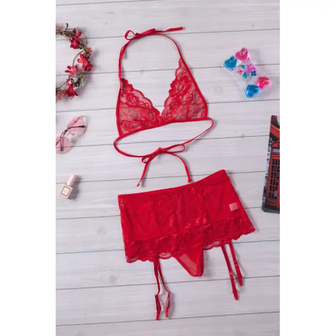 KOMPLET Sariah Red 6