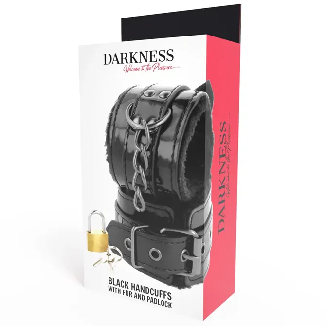 LISICE Darknes Wrist Restraints Black 2