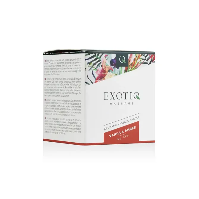 MASAŽNA SVEČA Exotiq Vanilla Amber 60g 5
