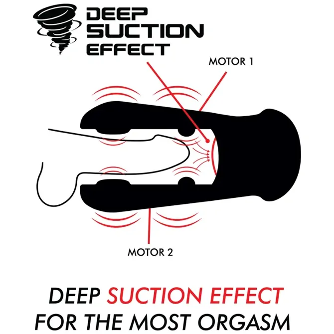 MASTURBATOR JamyJob Dameron Suction & Vibration 4