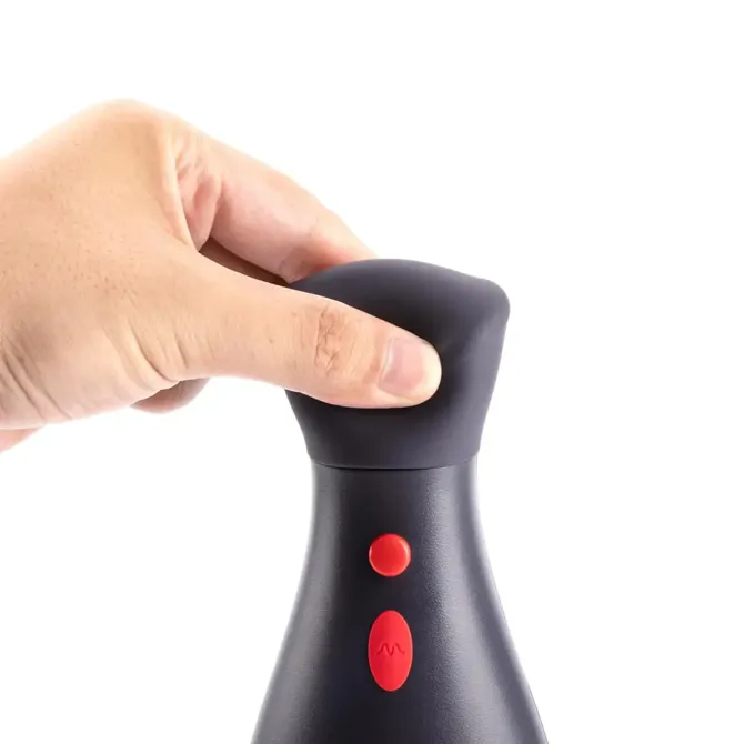 Masturbator Otouch Ninja 2 Automatic, napihljiva notranjost, 7 vibracijskih načinov, USB polnjenje, črne barve 4