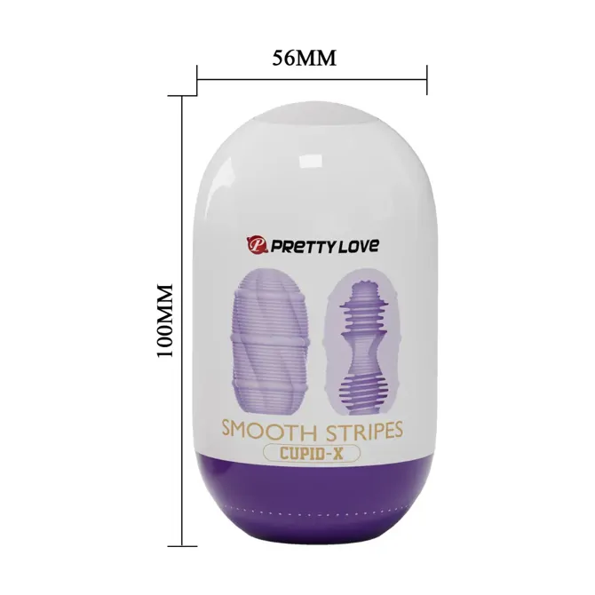 Masturbator Pretty Love Smooth Stripes Cupid-X 3