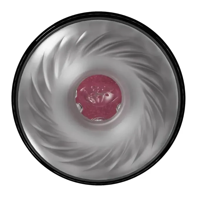 Masturbator RT Orgastobator 08 Black, potiskanje, vrtenje, vibracije in sesanje, USB polnjenje, IPX6, črne barve 2