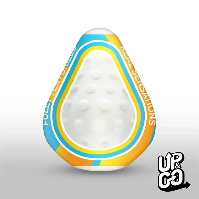 Masturbator Up&Go Randy, 6,6 cm, TPE, čepasta teksture 2