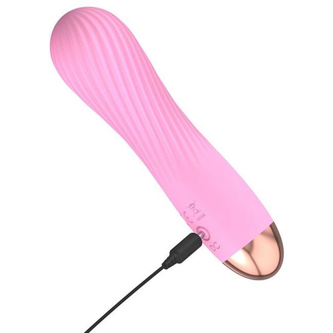 Mini vibrator Cuties 2.0, USB-polnjenje, roza 5