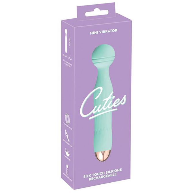 Mini masažni vibrator You2Toys Cuties 2.0, 17,2 cm, USB-polnjenje, moder 2