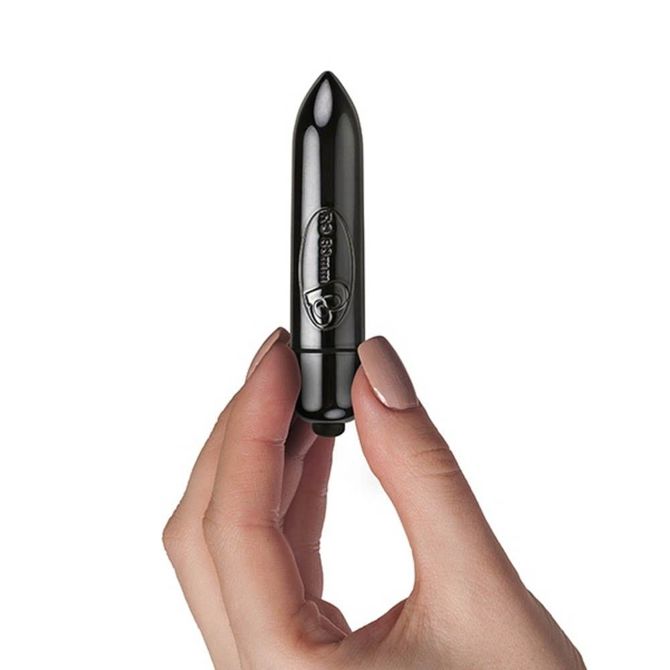 Mini vibrator Rocks-Off Gun Metal Ro-80 mm 3