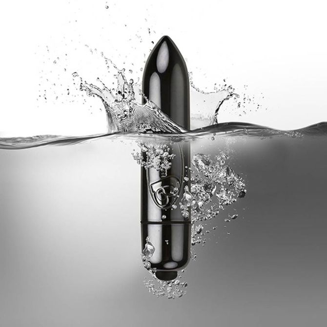 Mini vibrator Rocks-Off Gun Metal Ro-80 mm 4