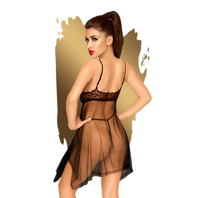 NEGLIŽE Penthouse Naughty Doll Black 2