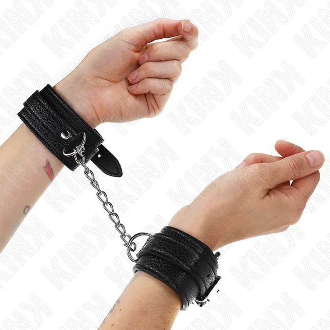 OKOVI ZA ZAPESTJE Kink Snake Pattern Black 3