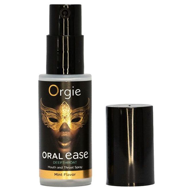 Oralni sprej Orgie Ease Deepthroat, okus mete, 15 ml 3