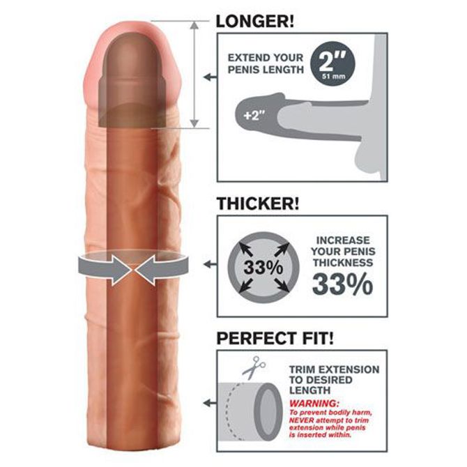 Prevleka za penis FX Perfect 2 3