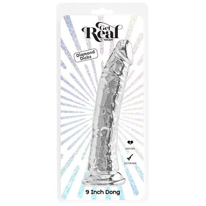 Prozoren dildo Clear Real 24 cm 2