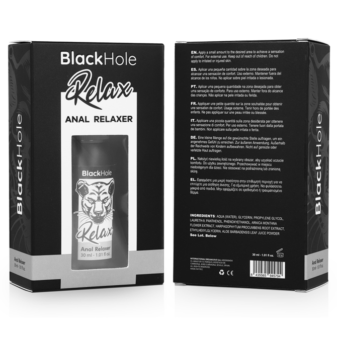 RAZPRŠILO ZA SPROSTITEV ANUSA Black Hole 5