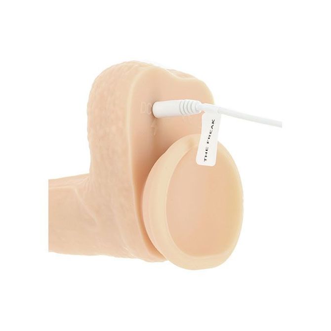 Vibracijsko-rotacijski penis BMS Naked Addiction The Freak, 19 cm, USB-polnjenje, svetle kožne barve 6