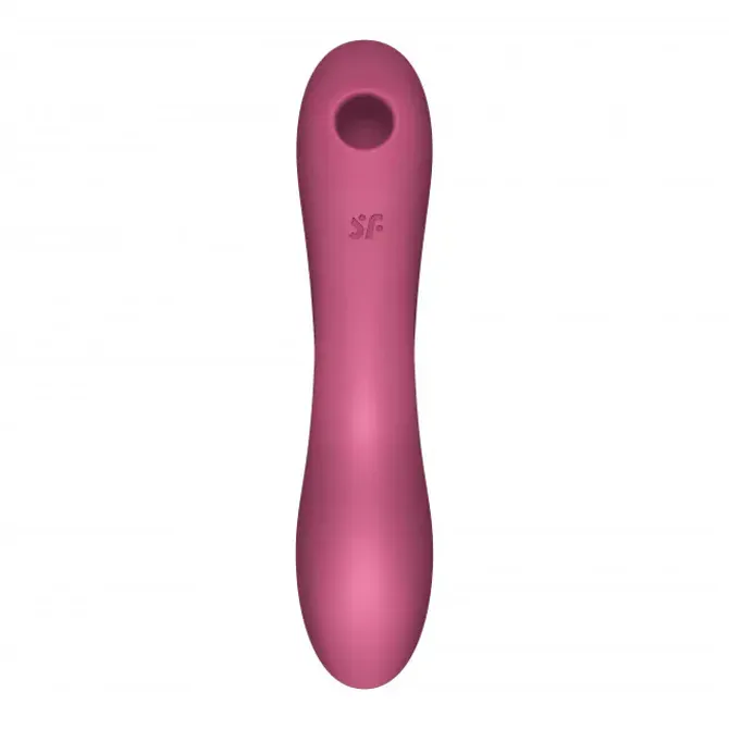 Stimulator klitorisa Satisfyer Curvy Trinity 3, USB-polnjenje, roza 6