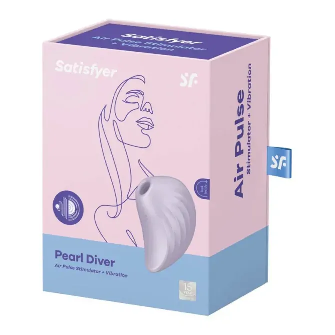 STIMULATOR KLITORISA Satisfyer Pearl Diver Violet 2