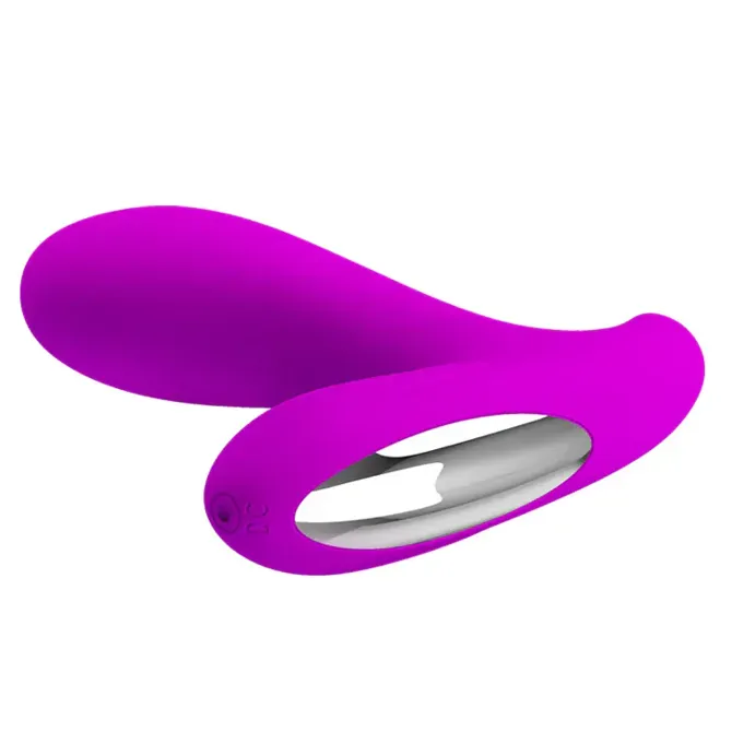 Analni stimulator Pretty Love Backie, USB-polnjenje, vijoličen 4
