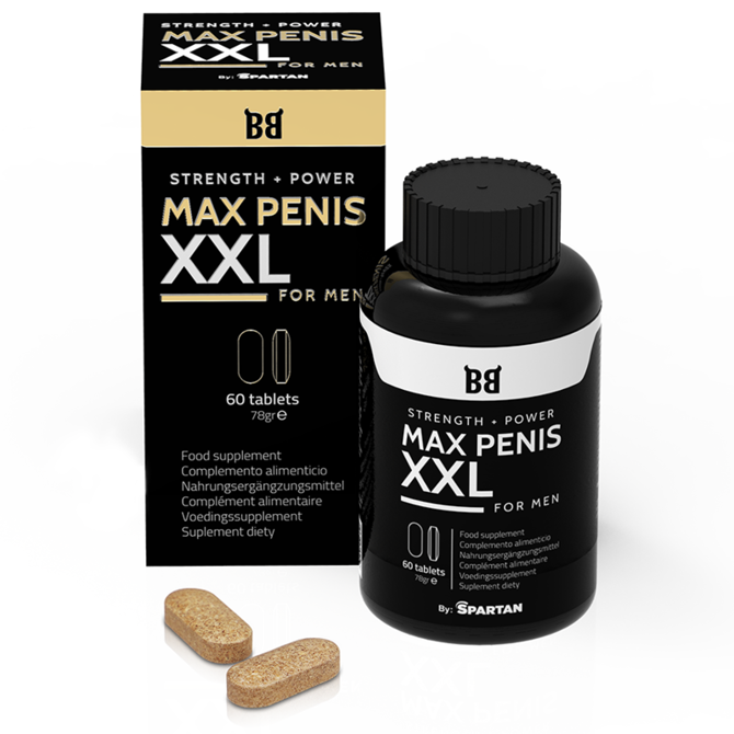 Tablete za povečanje penisa Blackbull By Spartan Max Penis XXL, 60 kos 4