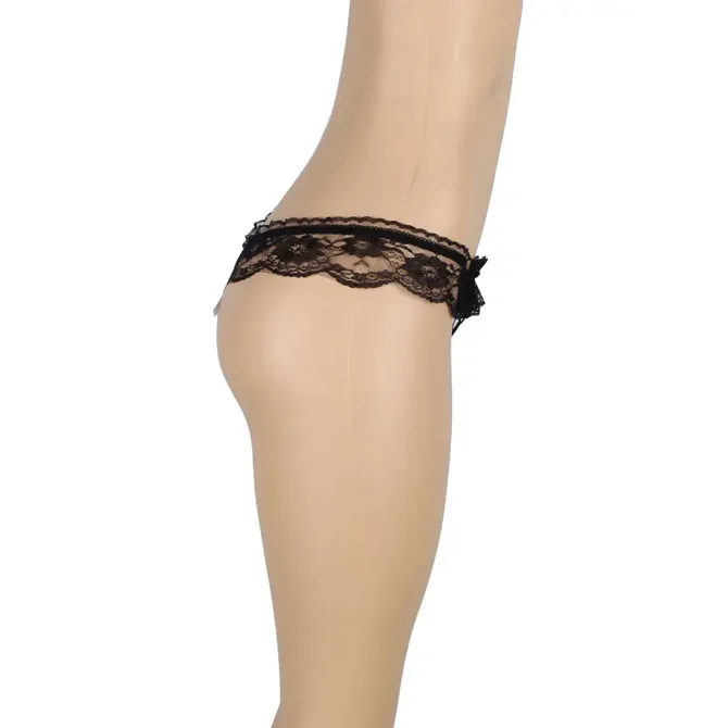 Tanga hlačke OhYeah P5211, črne 3