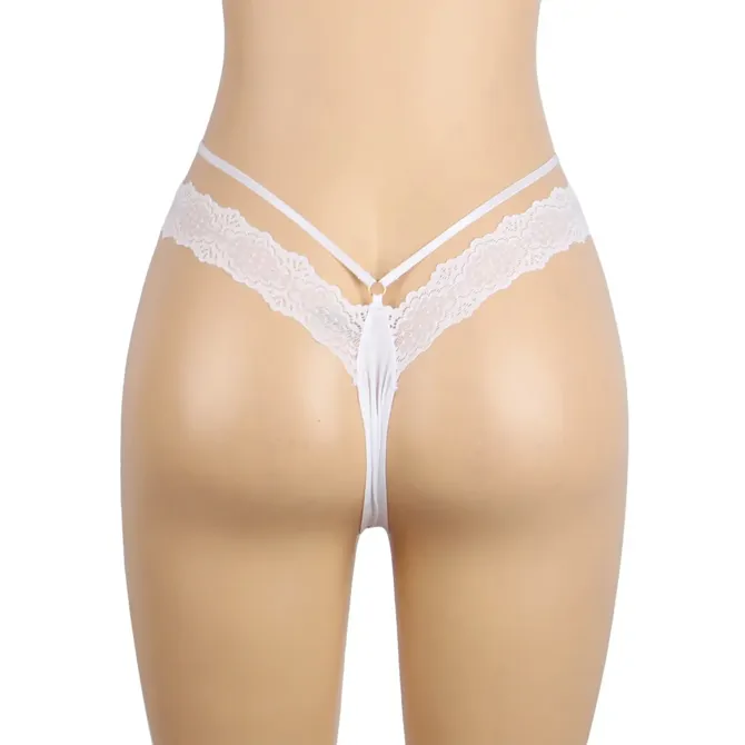 Tanga hlačke Ohyeah P5223, bele 4
