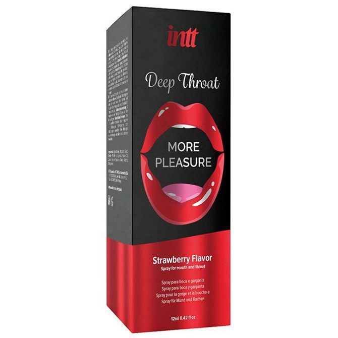 Ustni spray Deep Throat - jagoda 3