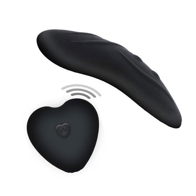 Vibracijske hlačke Toy Joy Angel | komplet čipkastih hlačk, vibratorja in daljinskega upravljalnika | USB-polnjenje | črne barve 3