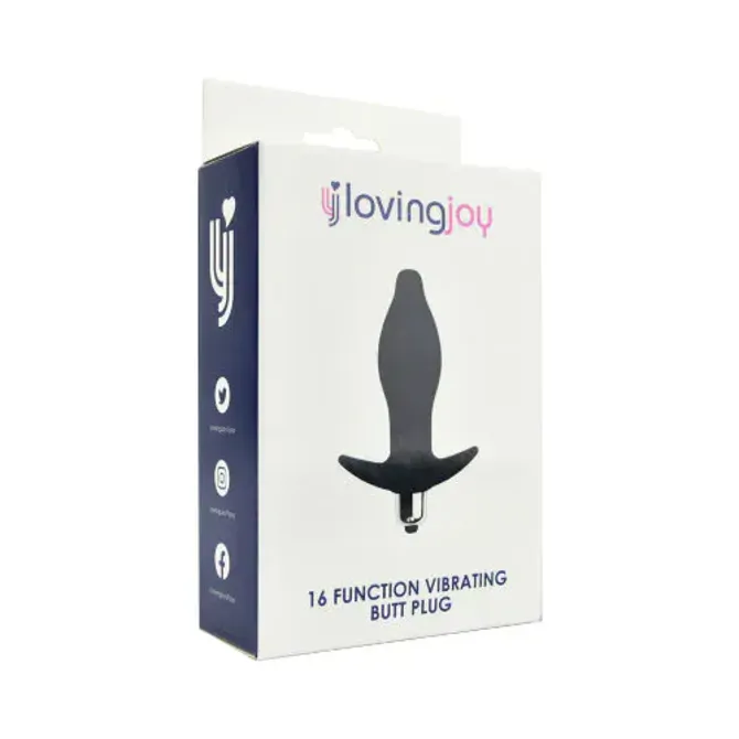 VIBRACIJSKI ANALNI ČEP Loving Joy 16 Function 3