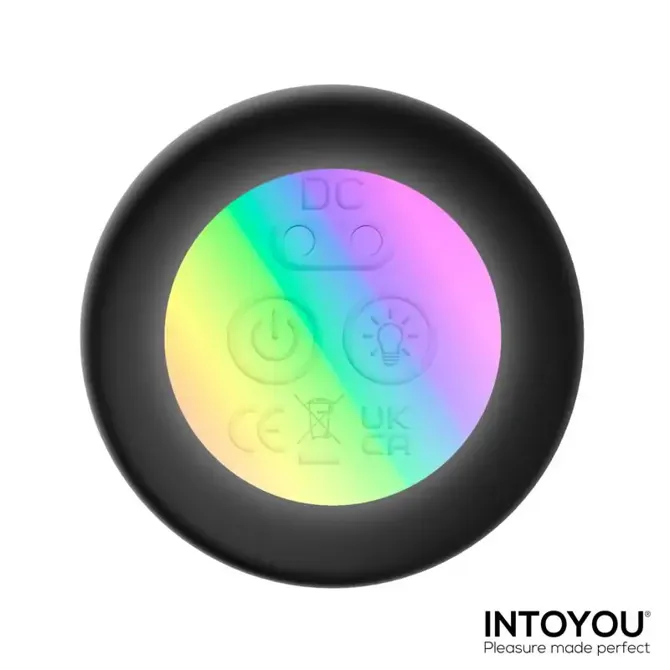 Vibracijski analni čep z LED osvetlitvijo Intoyou Tainy, 9 potiskov, 9 vibracij, IPX6, magnetno USB polnjenje 3