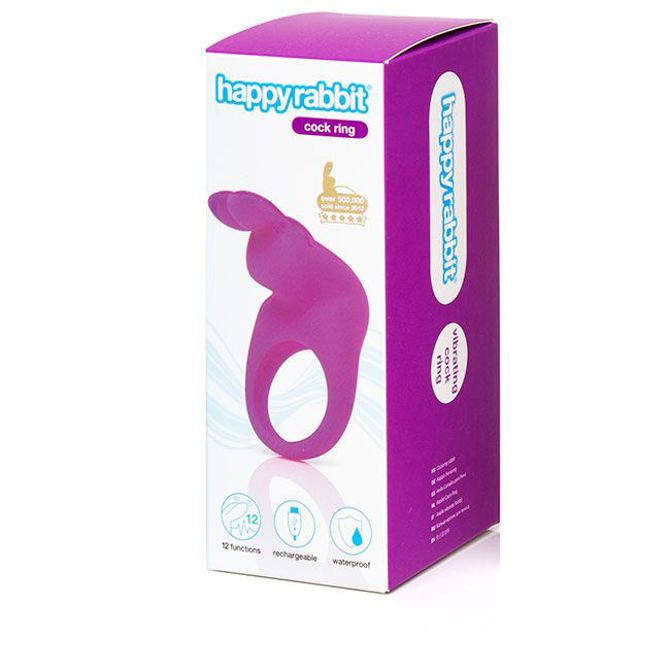 Vibracijski erekcijski obroček Happy Rabbit 24r32244 4